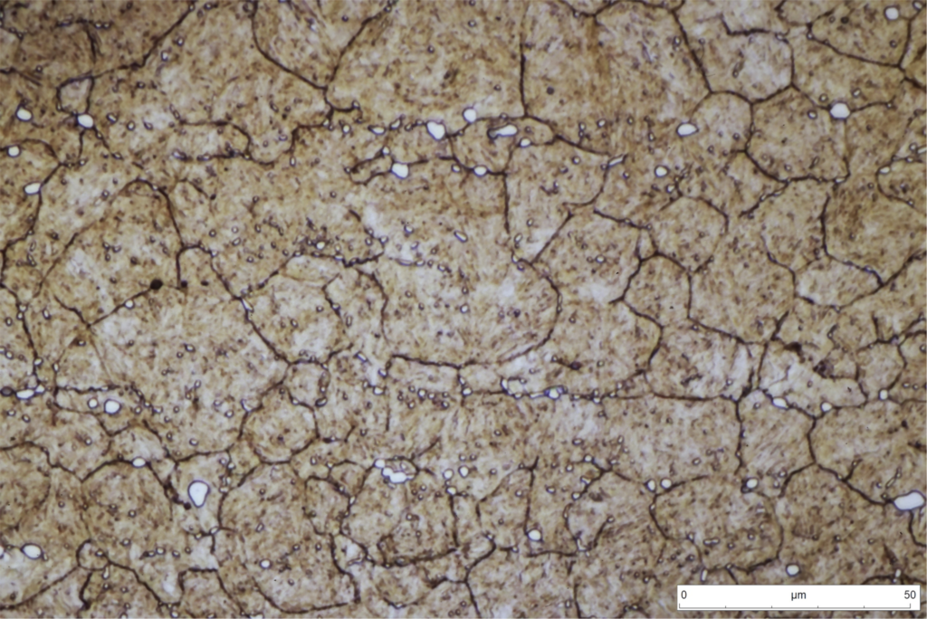 Microestructuras comunes en aceros y cómo se ven